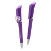 Purple Logo Clip Pens